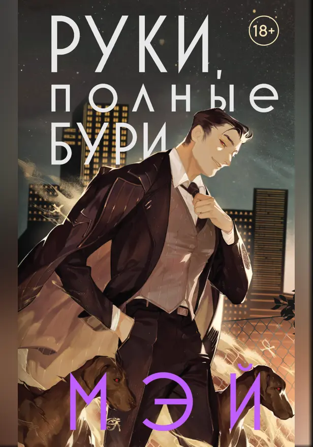 Руки, полные бури. Обложка