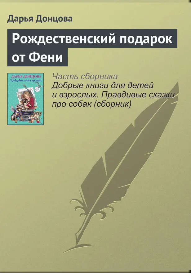 Рождественский подарок от Фени. Обложка