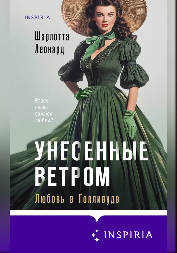 Унесенные ветром. Любовь в Голливуде. Обложка