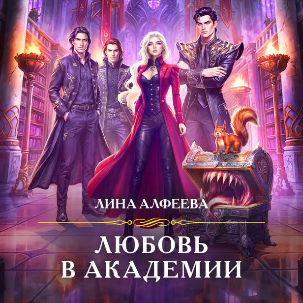 Любовь в академии. Обложка