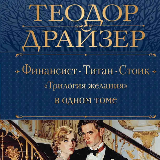 Финансист. Титан. Стоик. "Трилогия желания". Обложка