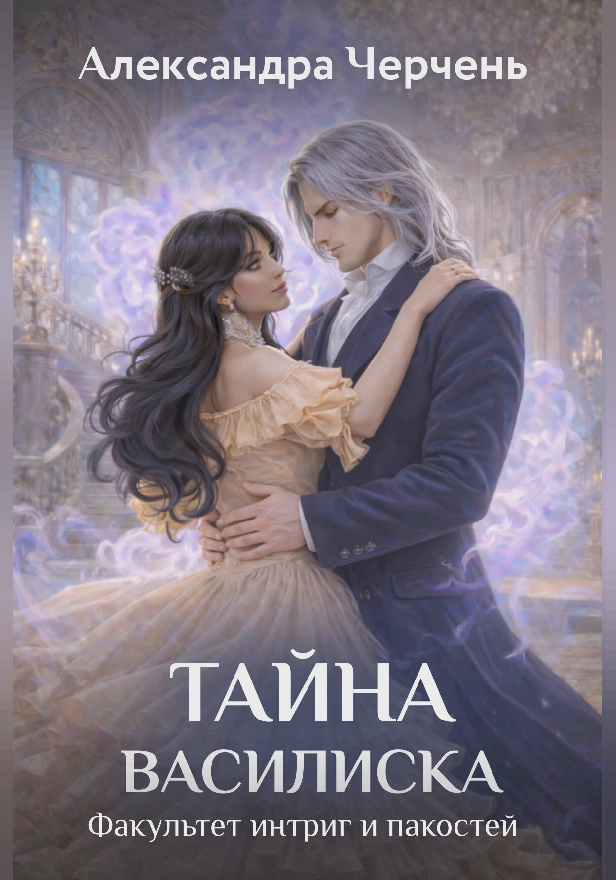 Факультет интриг и пакостей. Книга третья. Тайна василиска. Обложка