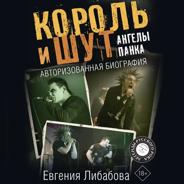 Король и Шут. Ангелы панка. Авторизованная биография. Обложка