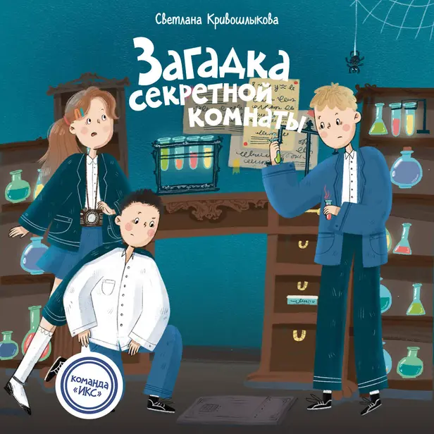 Загадка секретной комнаты. Обложка