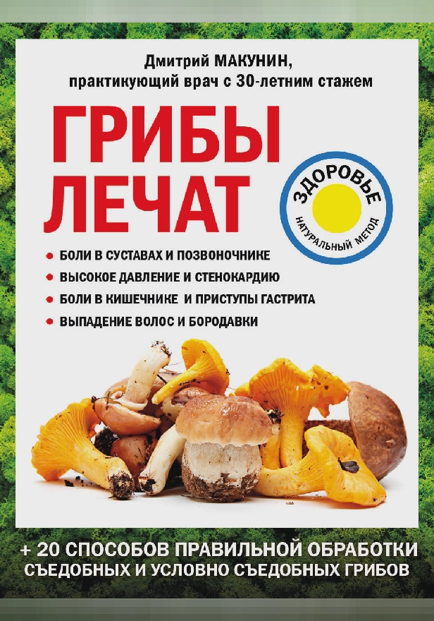 Грибы лечат. Обложка