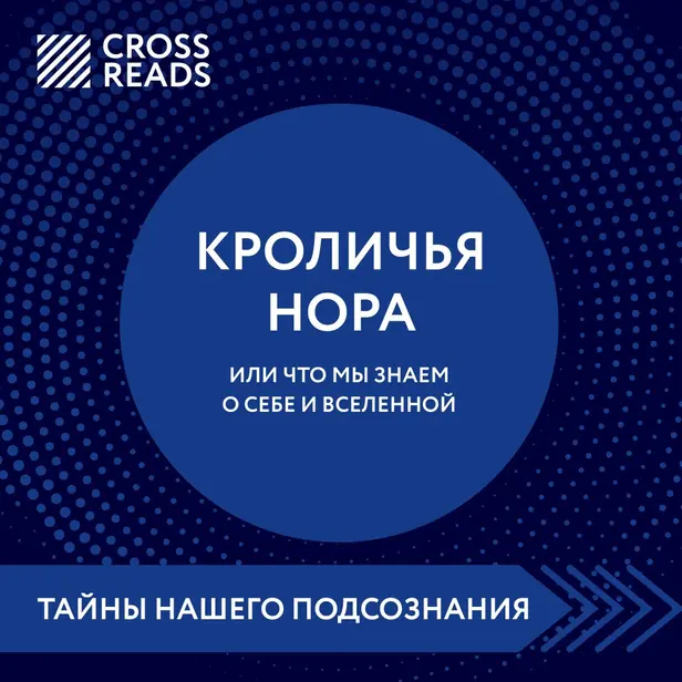 Саммари книги "Кроличья нора, или Что мы знаем о себе и Вселенной". Обложка