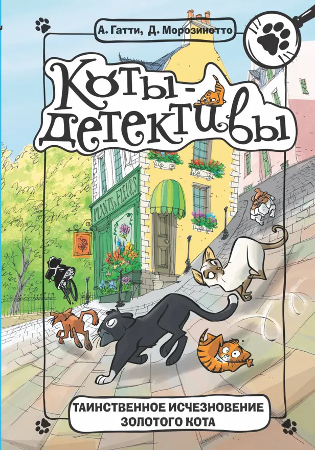 Таинственное исчезновение золотого кота. Обложка