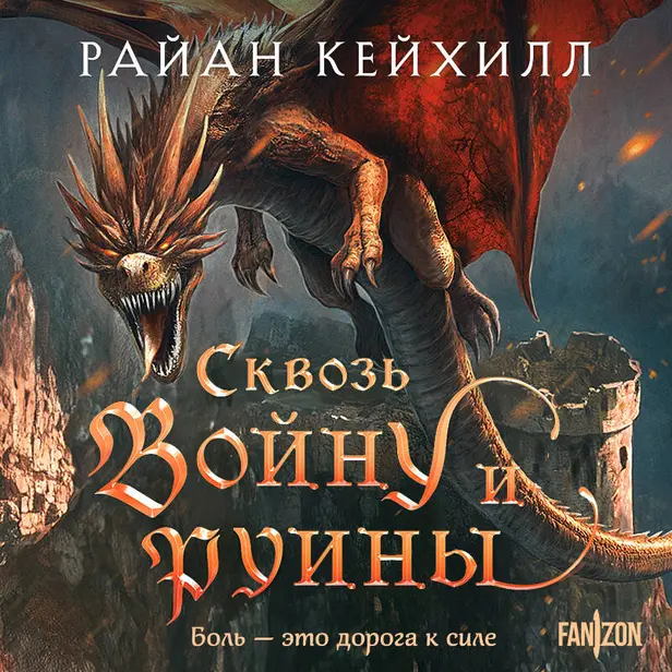 Сквозь войну и руины. Обложка