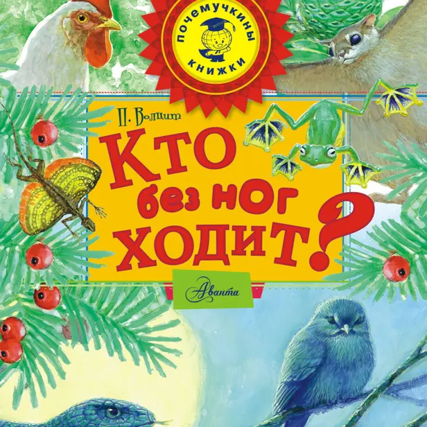 Кто без ног ходит?. Обложка