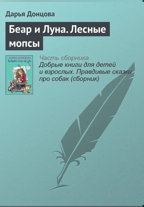 Беар и Луна. Лесные мопсы. Обложка
