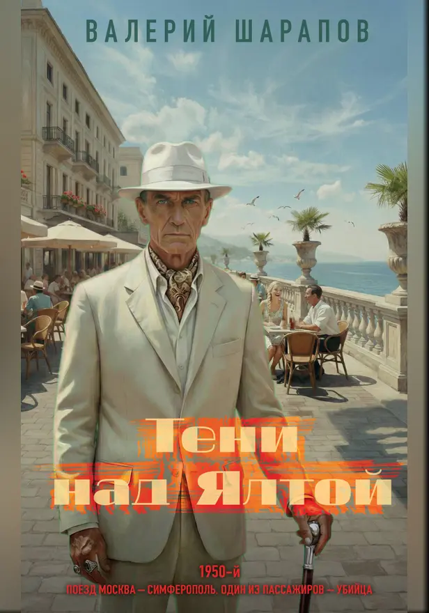 Тени над Ялтой. Обложка