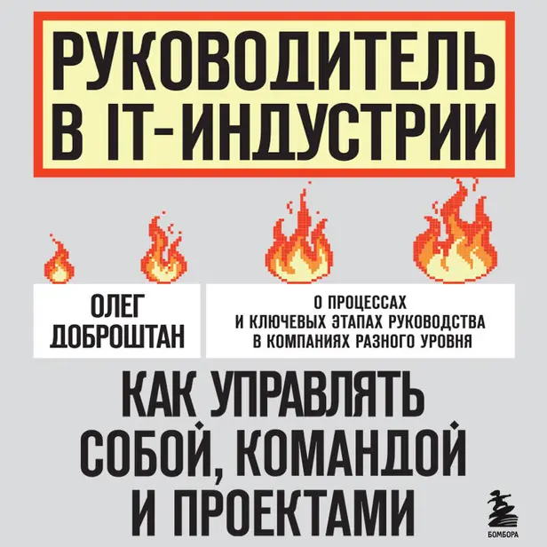 Руководитель в IT-индустрии. Как управлять собой, командой и проектами. Обложка
