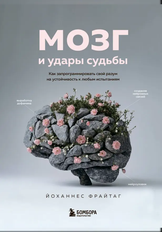 Мозг и удары судьбы. Как запрограммировать свой разум на устойчивость к любым испытаниям. Обложка