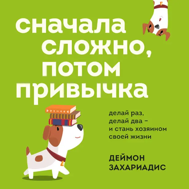 Сначала сложно, потом привычка. Делай раз, делай два и стань хозяином своей жизни. Обложка