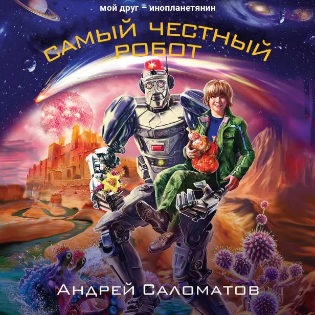 Самый честный робот. Обложка