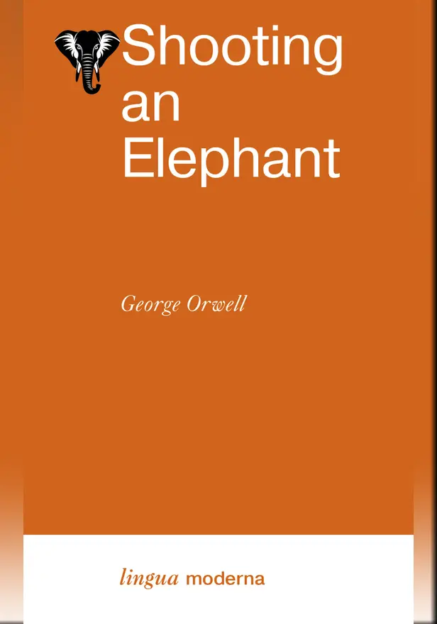 Shooting an Elephant. Обложка
