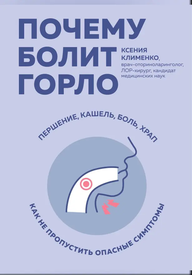 Почему болит горло. Обложка