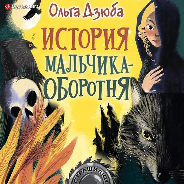 История мальчика-оборотня. Обложка