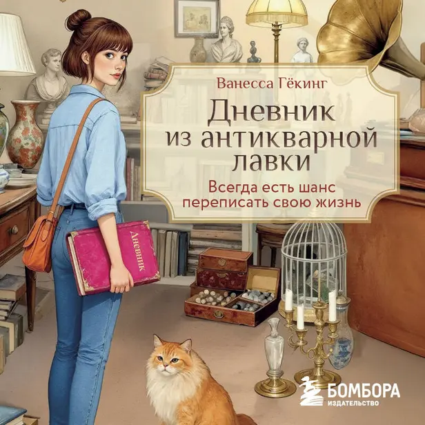 Дневник из антикварной лавки. Всегда есть шанс переписать свою жизнь. Обложка