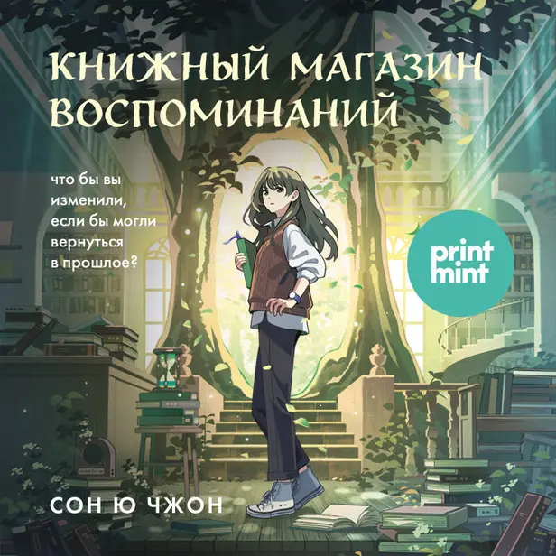 Книжный магазин воспоминаний. Что бы вы изменили, если бы могли вернуться в прошлое?. Обложка