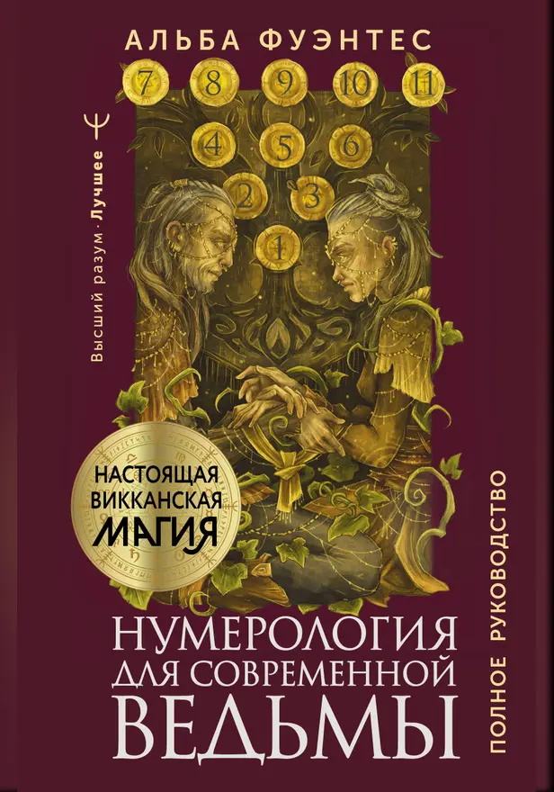 Нумерология для современной ведьмы. Полное руководство. Обложка