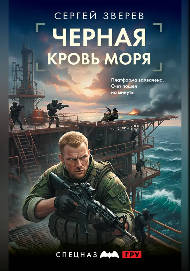 Черная кровь моря. Обложка