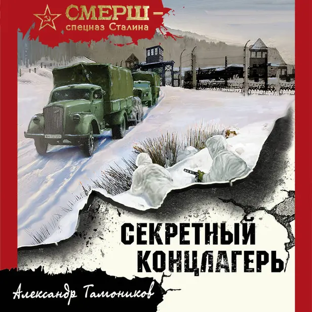Секретный концлагерь. Обложка