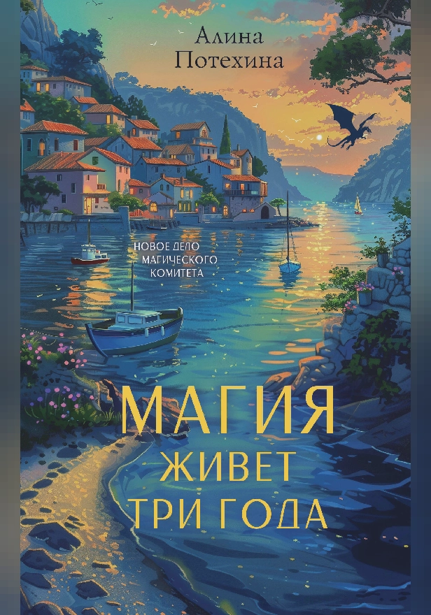 Магия живет три года. Обложка