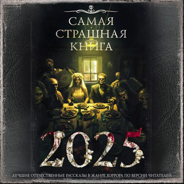 Самая страшная книга 2025. Обложка