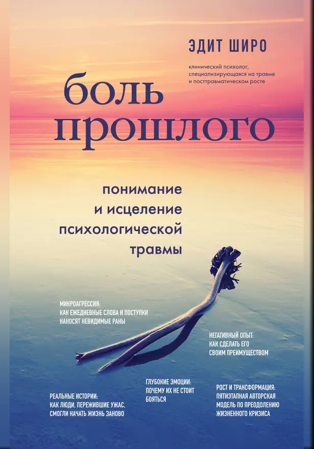 Боль прошлого. Понимание и исцеление психологической травмы. Обложка
