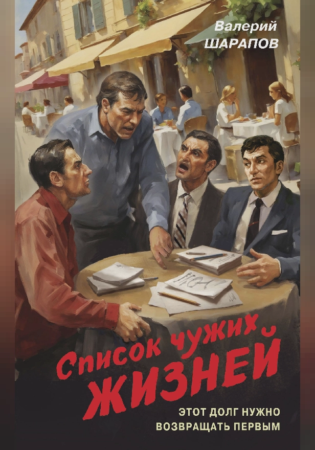 Список чужих жизней. Обложка