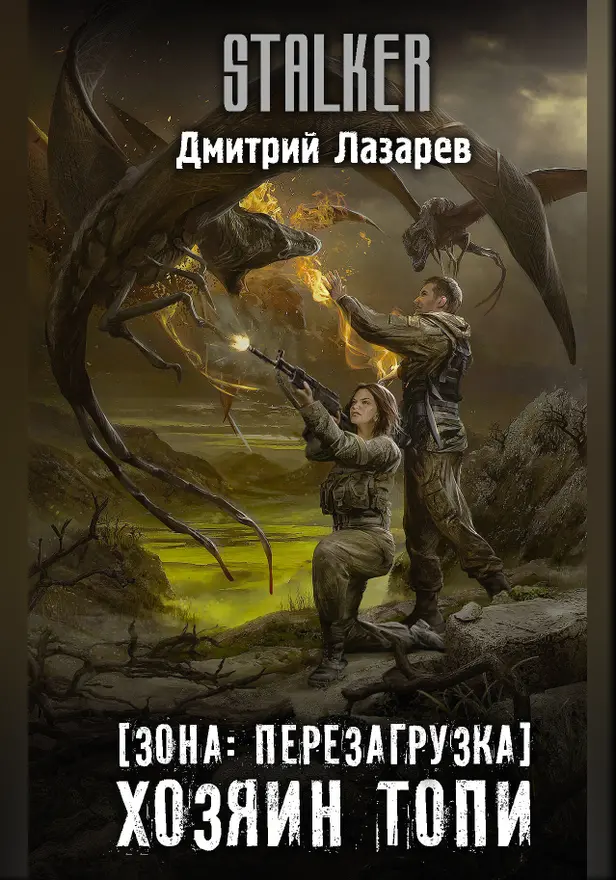 Зона: перезагрузка. Хозяин Топи. Обложка