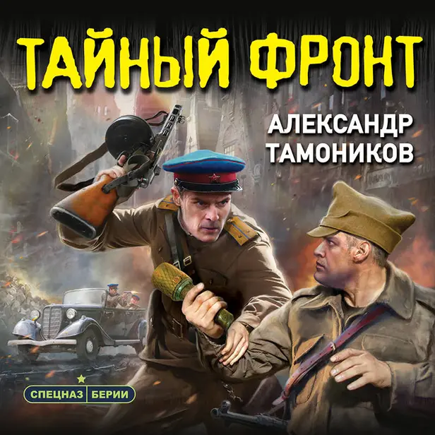 Тайный фронт. Обложка