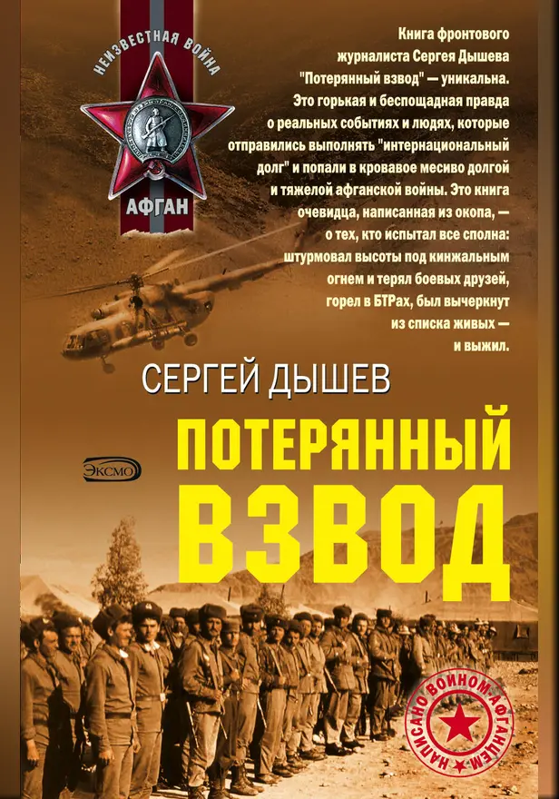 Потерянный взвод. Обложка
