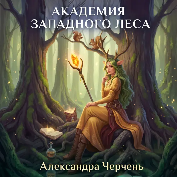 Академия западного леса. Обложка