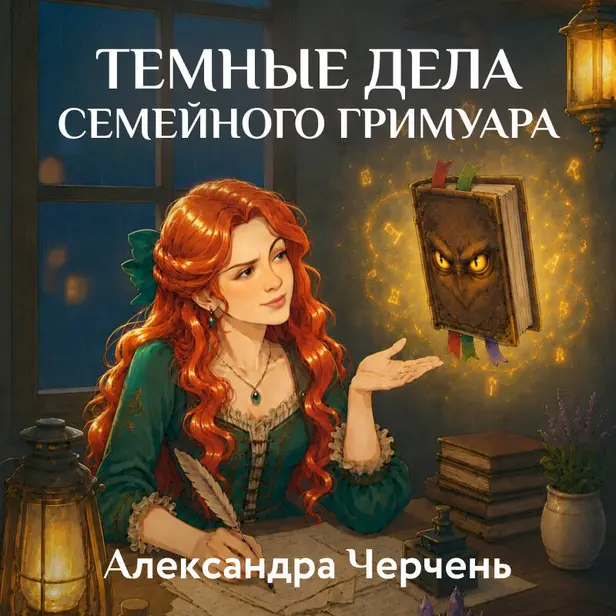 Хозяйка магической лавки. Темные дела семейного гримуара. Обложка