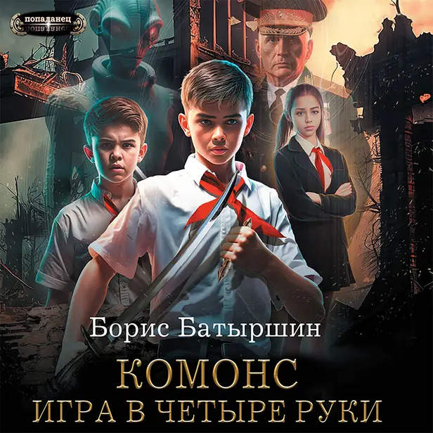 Игра в четыре руки. Обложка