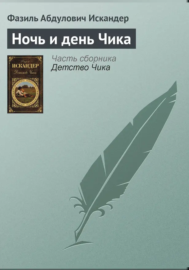 Ночь и день Чика. Обложка