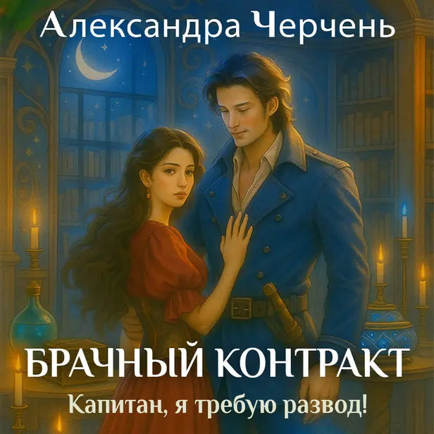 Брачный контракт. Капитан, я требую развод!. Обложка