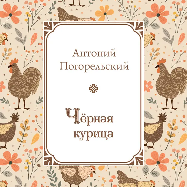 Черная курица. Обложка