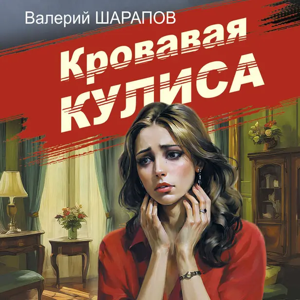 Кровавая кулиса. Обложка