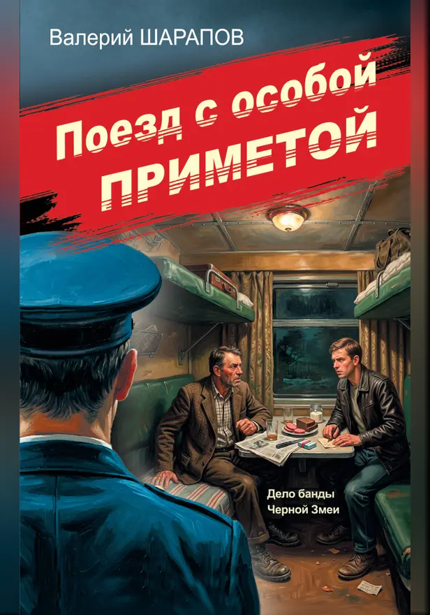 Поезд с особой приметой. Обложка