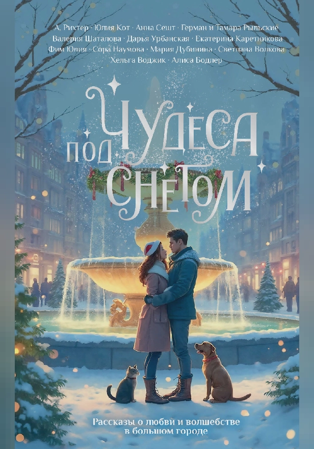 Чудеса под снегом. Рассказы о любви и волшебстве в большом городе. Обложка