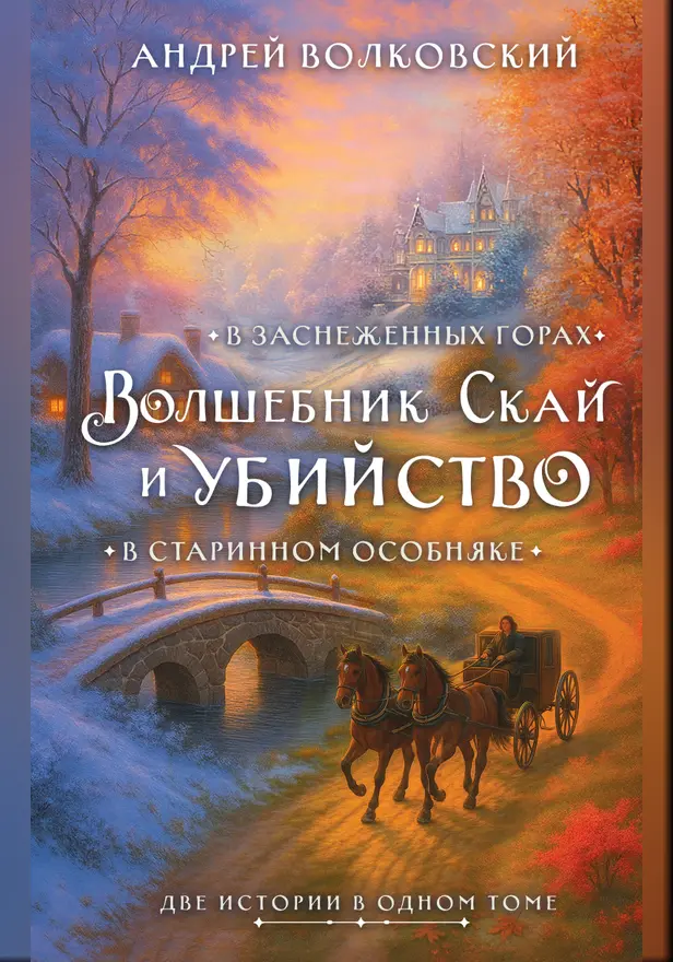 Волшебник Скай и убийство. Комплект из 2 книг. Обложка