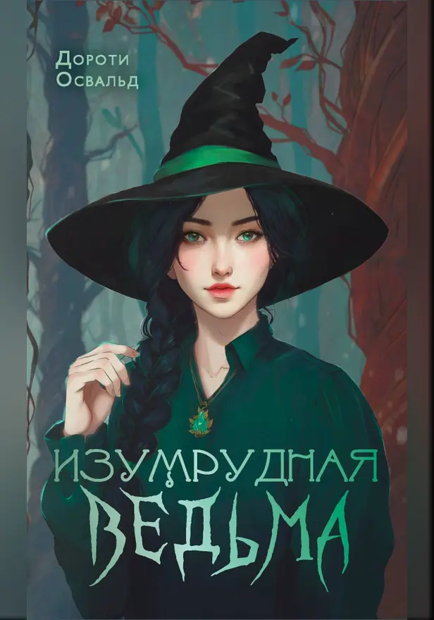 Изумрудная ведьма. Обложка