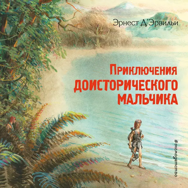 Приключения доисторического мальчика. Обложка