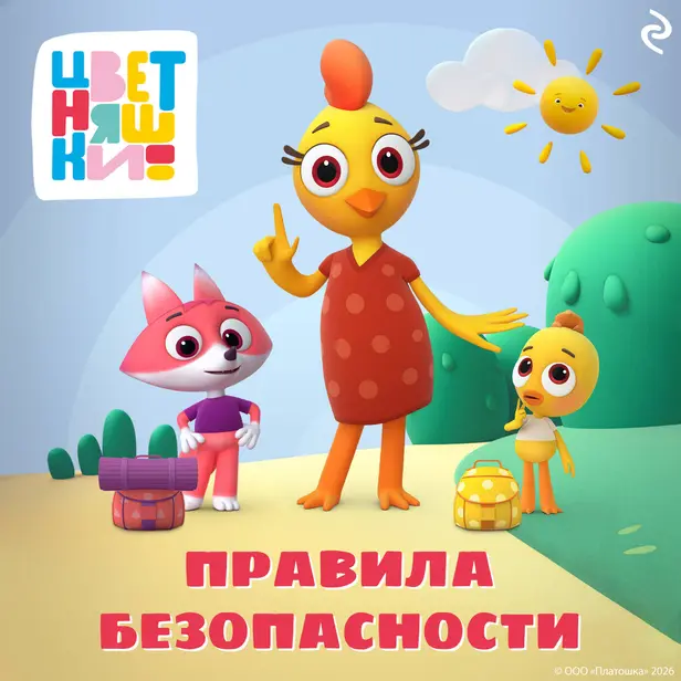 Цветняшки. Правила безопасности. Обложка