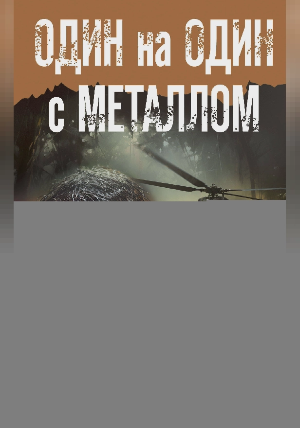 Один на один с металлом. Обложка