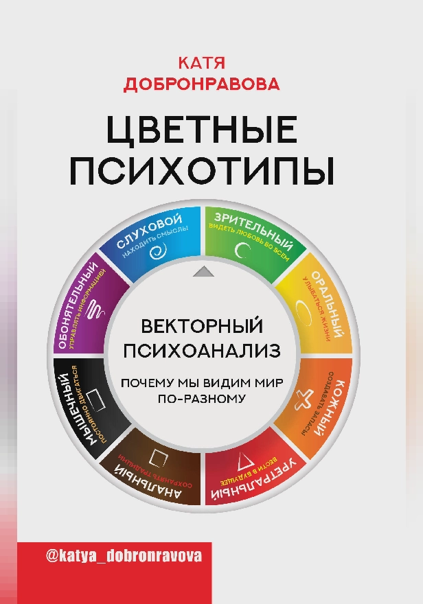 Цветные психотипы. Векторный психоанализ: почему мы видим мир по-разному. Обложка