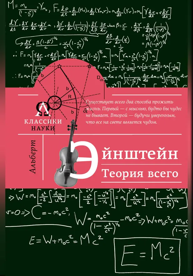 Альберт Эйнштейн. Теория всего. Обложка